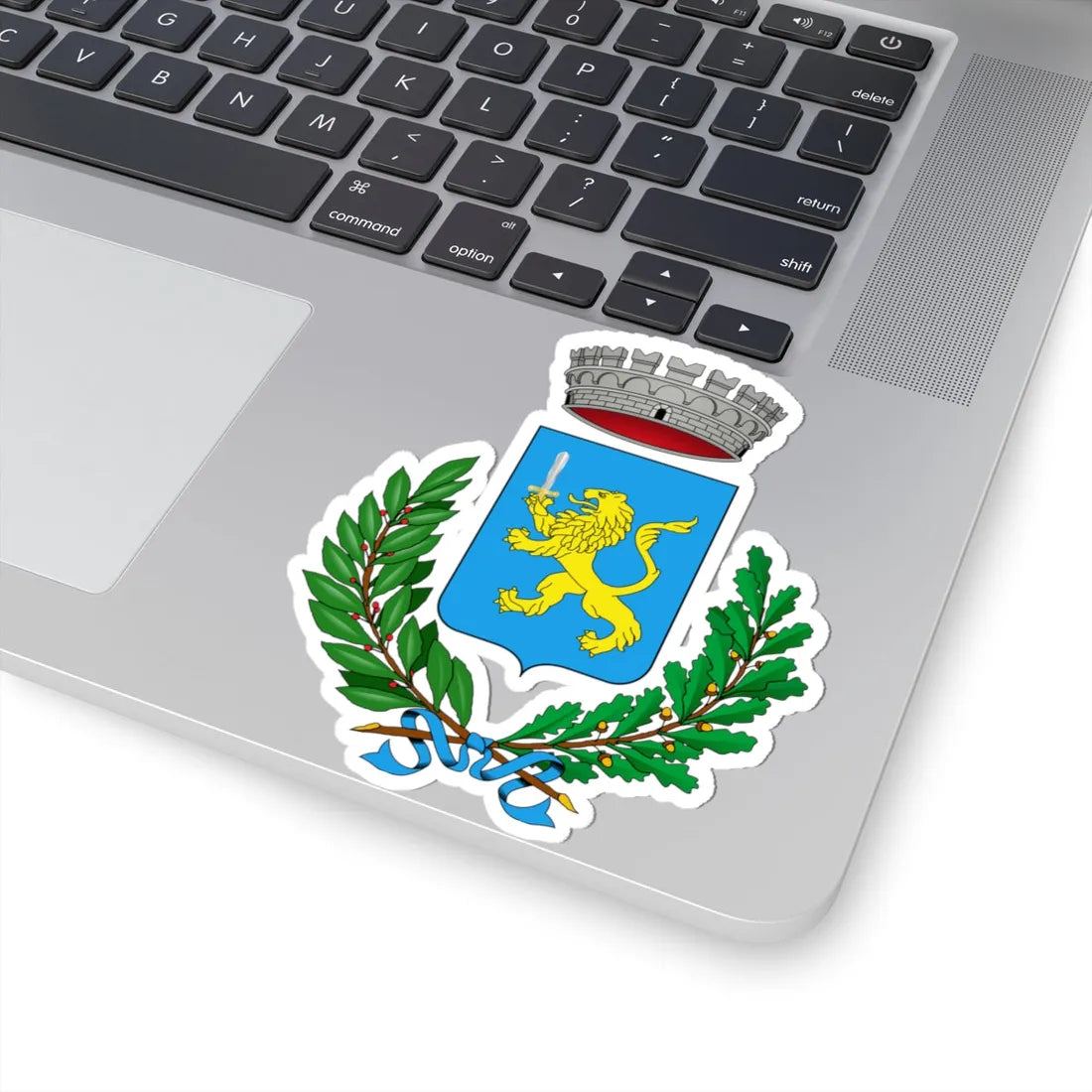 CoA Vigonovo (Italy) (Coat of Arms) STICKER Vinyl Kiss-Cut Decal - The Sticker Space