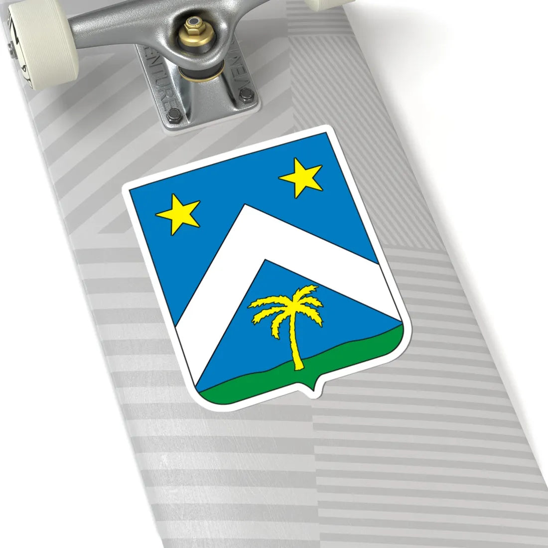 COA Viscount of Abaeté (Brazil) (Coat of Arms) STICKER Vinyl Kiss-Cut Decal - The Sticker Space