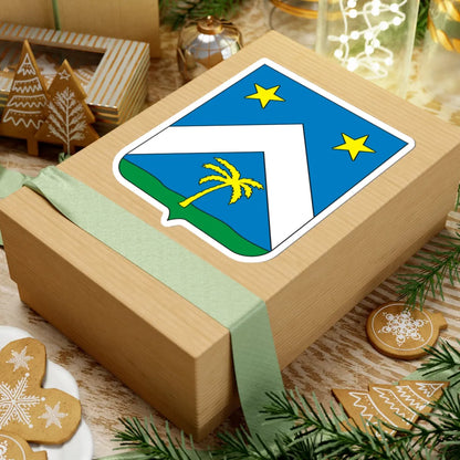 COA Viscount of Abaeté (Brazil) (Coat of Arms) STICKER Vinyl Kiss-Cut Decal - The Sticker Space