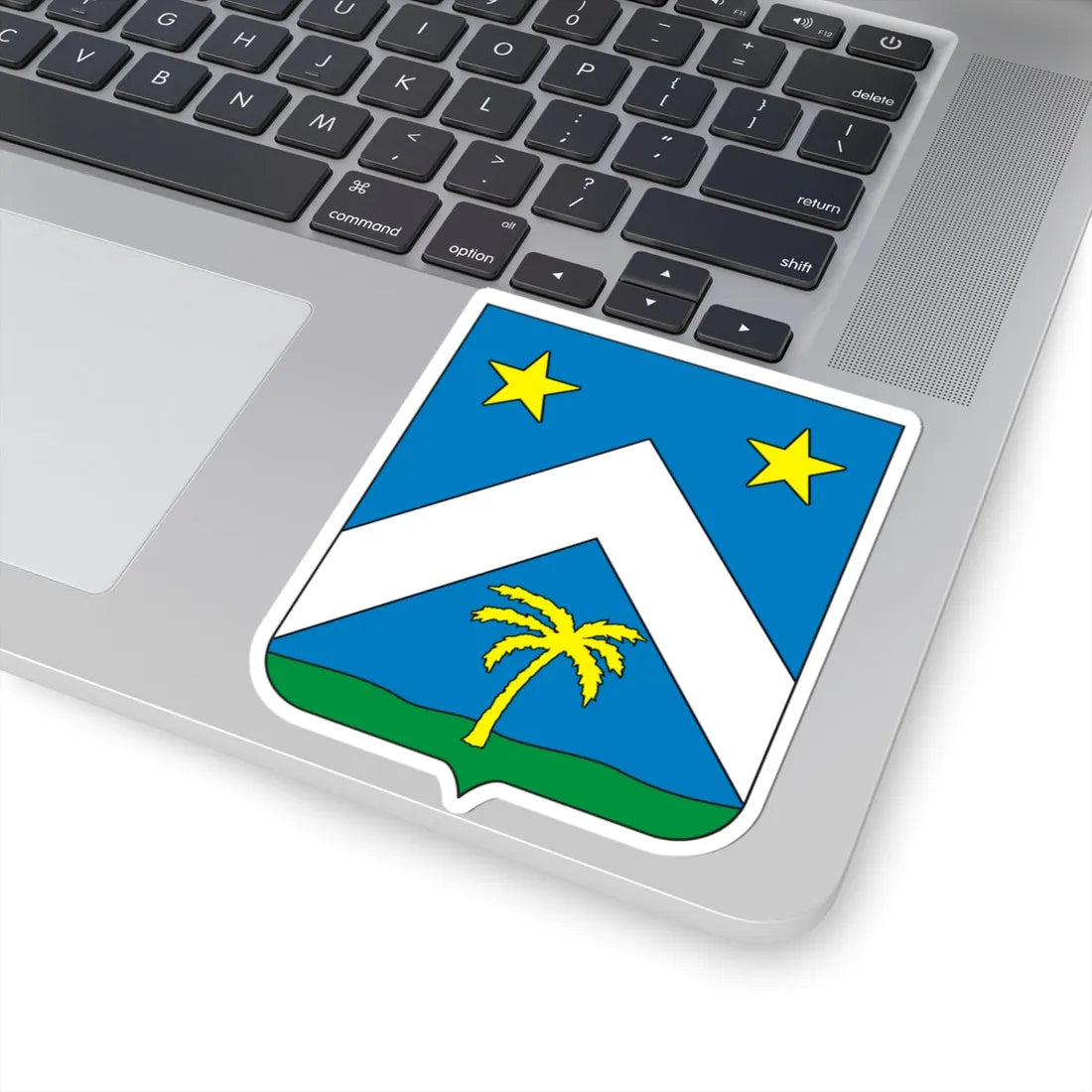 COA Viscount of Abaeté (Brazil) (Coat of Arms) STICKER Vinyl Kiss-Cut Decal - The Sticker Space
