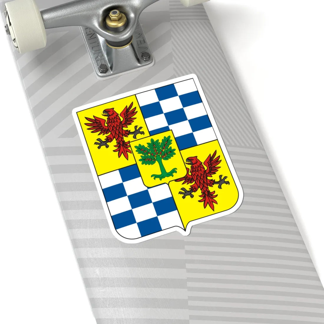 COA Viscount of Aguiar de Toledo (Brazil) (Coat of Arms) STICKER Vinyl Kiss-Cut Decal - The Sticker Space