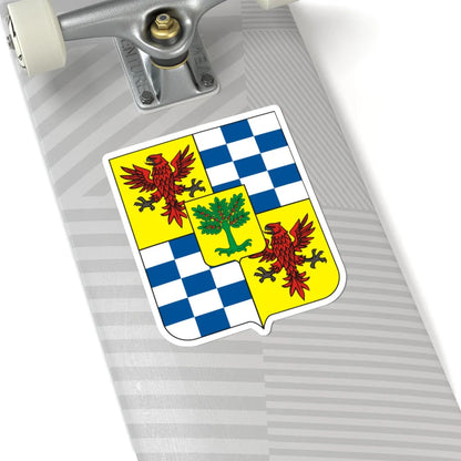 COA Viscount of Aguiar de Toledo (Brazil) (Coat of Arms) STICKER Vinyl Kiss-Cut Decal - The Sticker Space