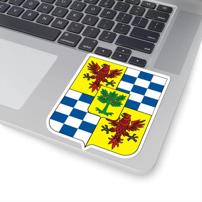 COA Viscount of Aguiar de Toledo (Brazil) (Coat of Arms) STICKER Vinyl Kiss-Cut Decal - The Sticker Space