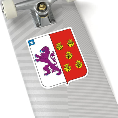 COA Viscount of Macaé (Brazil) (Coat of Arms) STICKER Vinyl Kiss-Cut Decal - The Sticker Space