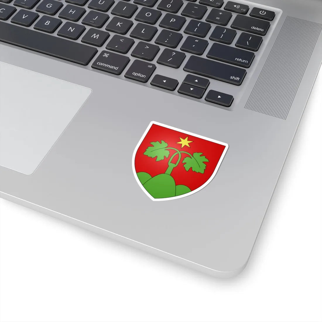 CoA Wartau St Gall (Switzerland) (Coat of Arms) STICKER Vinyl Kiss-Cut Decal - The Sticker Space