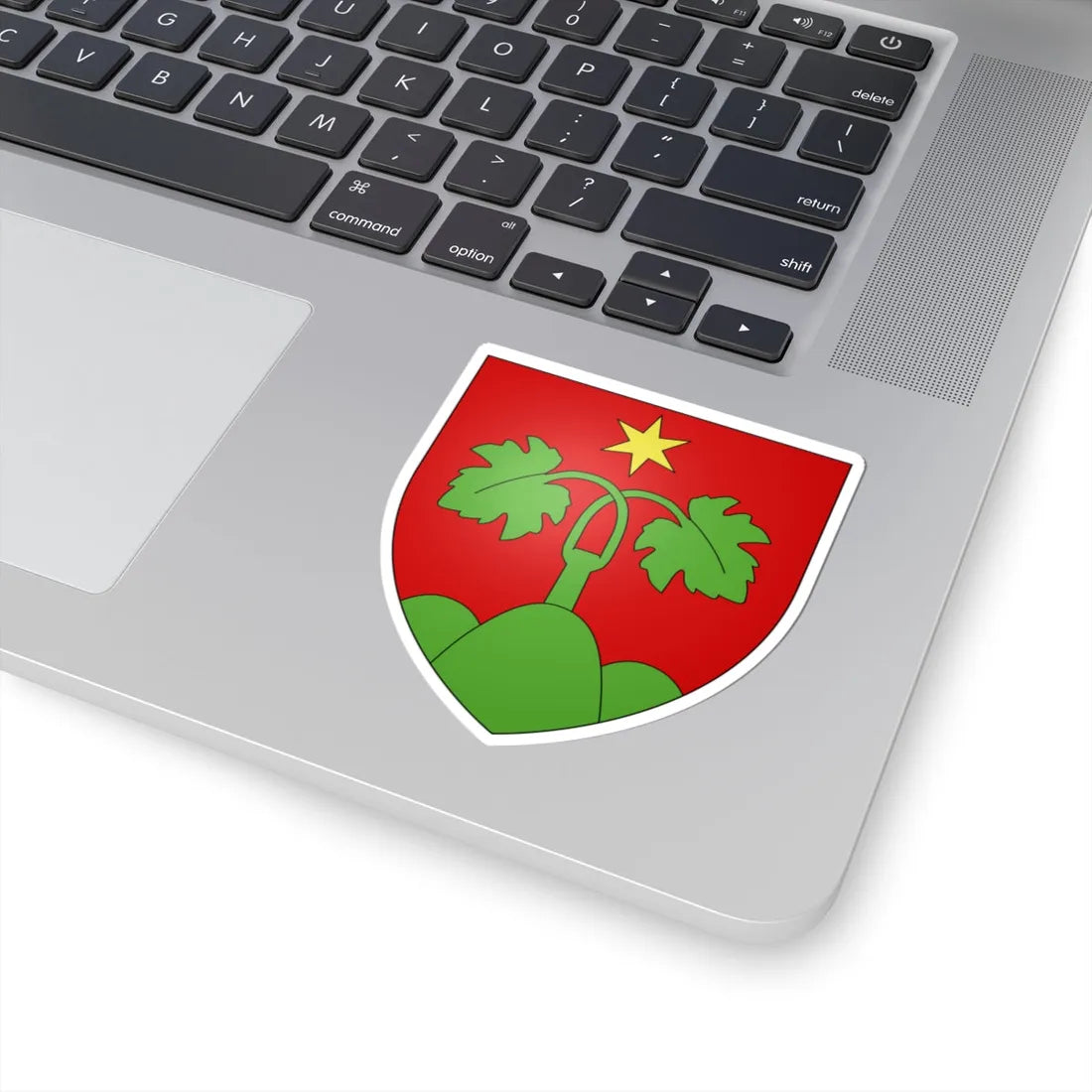 CoA Wartau St Gall (Switzerland) (Coat of Arms) STICKER Vinyl Kiss-Cut Decal - The Sticker Space