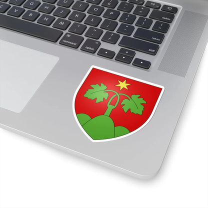 CoA Wartau St Gall (Switzerland) (Coat of Arms) STICKER Vinyl Kiss-Cut Decal - The Sticker Space