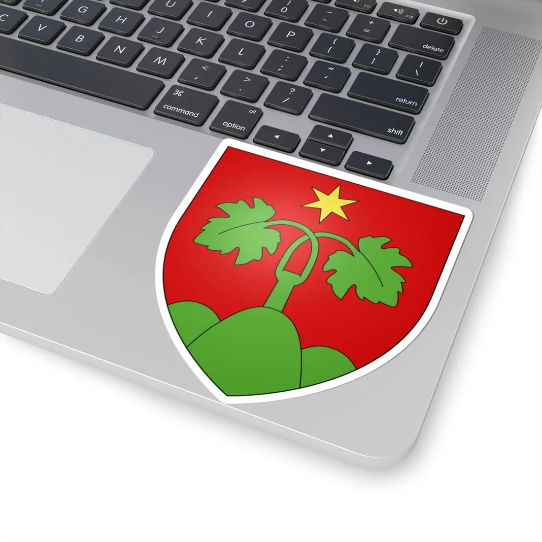 CoA Wartau St Gall (Switzerland) (Coat of Arms) STICKER Vinyl Kiss-Cut Decal - The Sticker Space