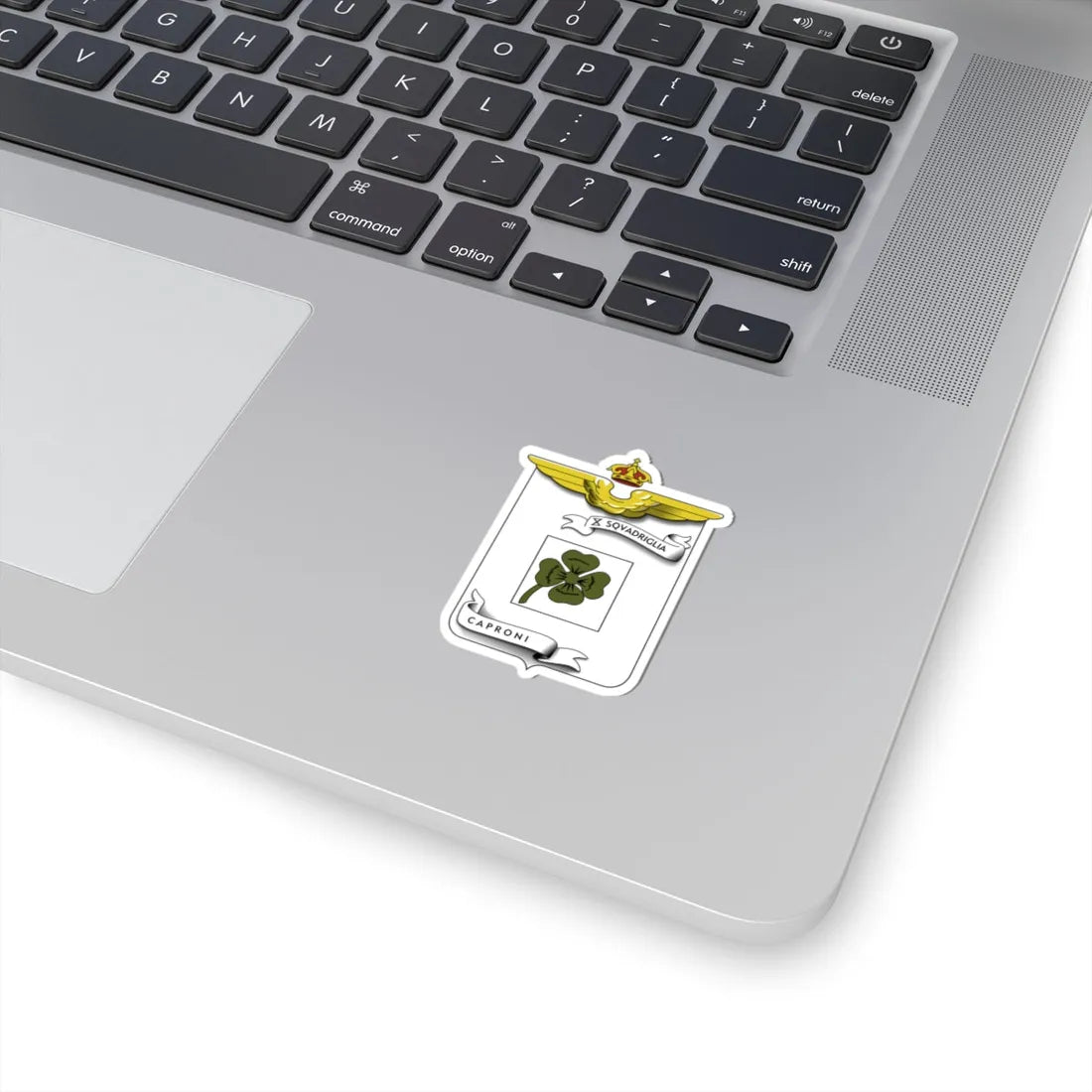 CoA X Squadriglia Caproni (Italy) (Coat of Arms) STICKER Vinyl Kiss-Cut Decal - The Sticker Space