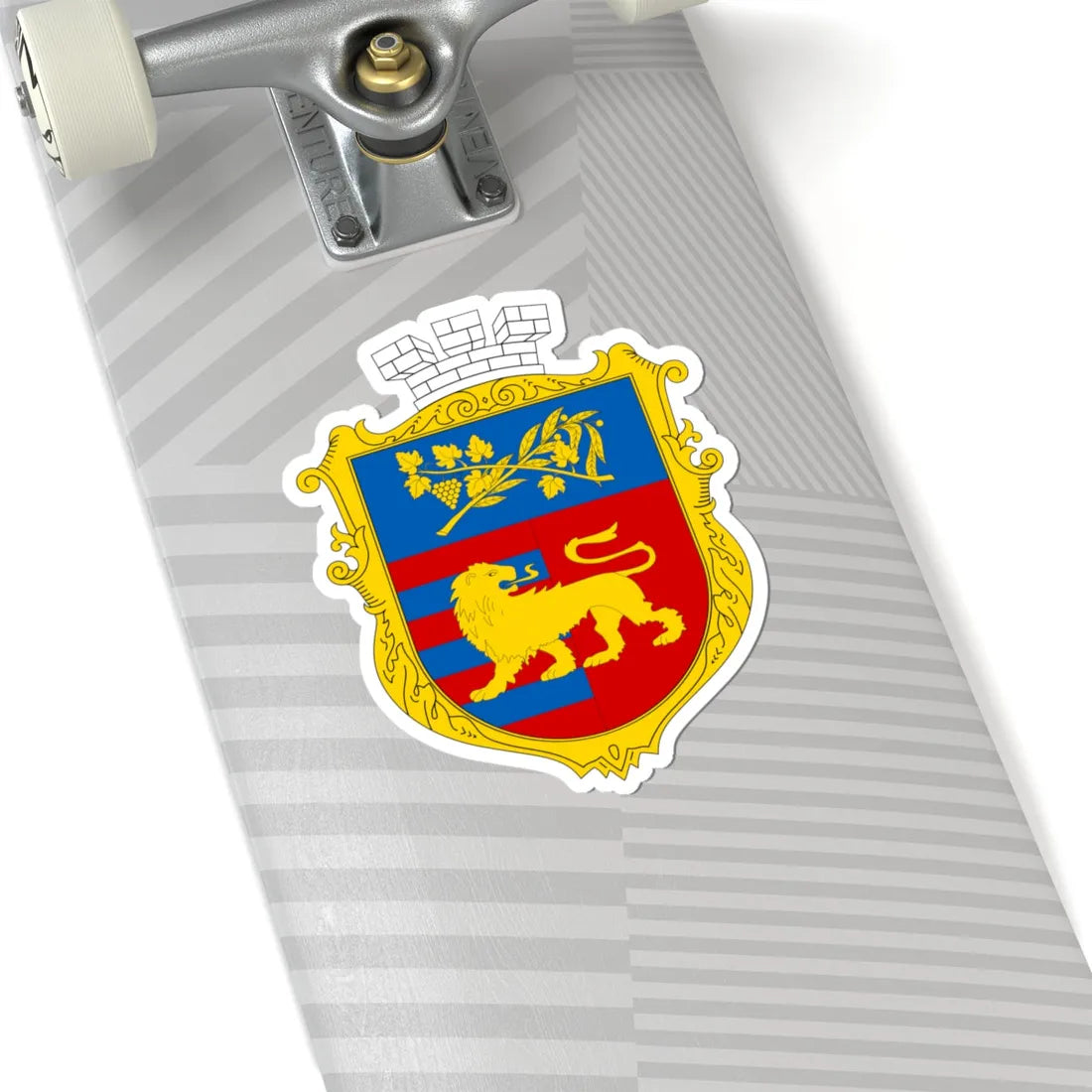 COA Yalta Krym UHT (Ukraine) (Coat of Arms) STICKER Vinyl Kiss-Cut Decal - The Sticker Space