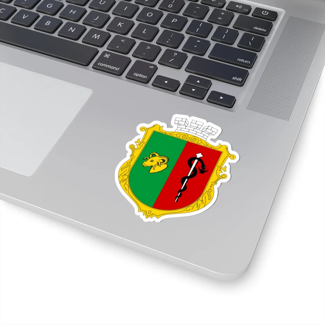 COA Yevpatoriia Crimea Ukraine (Ukraine) (Coat of Arms) STICKER Vinyl Kiss-Cut Decal - The Sticker Space