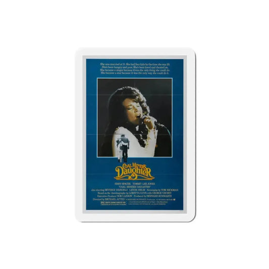 Coal Miner's Daughter 1980 Movie Poster Refrigerator Magnet 2 Inch - The Sticker Space
