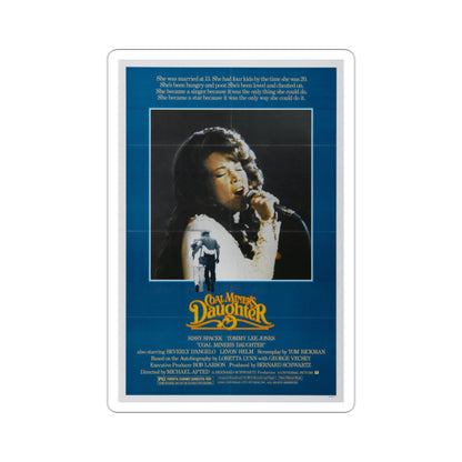 Coal Miner's Daughter 1980 Movie Poster STICKER Vinyl Die-Cut Decal-2 Inch-The Sticker Space