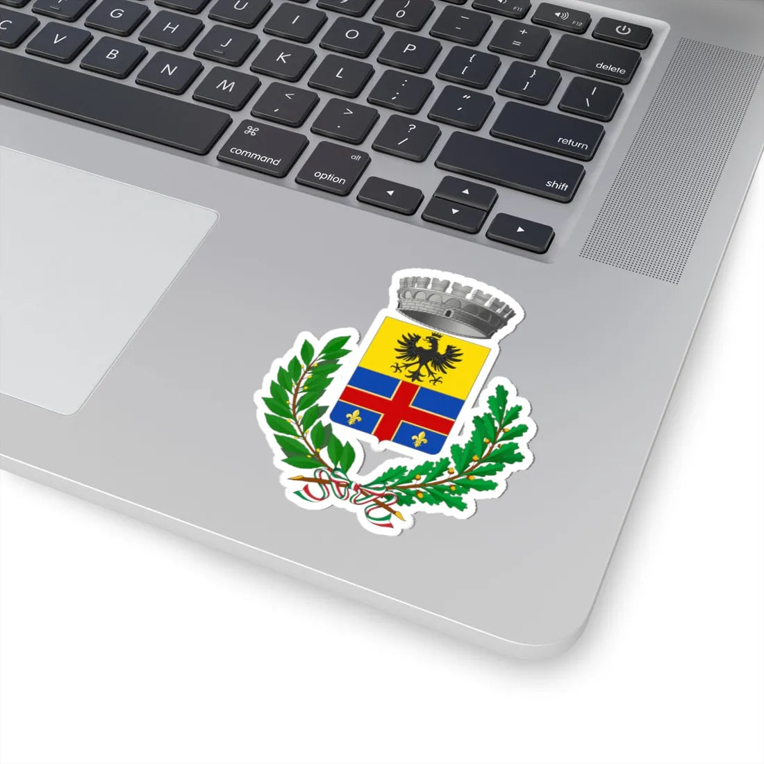 Coassolo Torinese-Stemma (Italy) (Coat of Arms) STICKER Vinyl Kiss-Cut Decal - The Sticker Space
