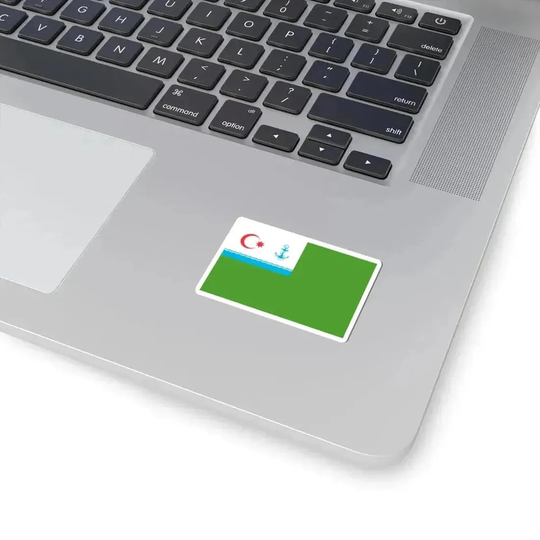 Coast Guard Flag of Azerbaijan (Azerbaijan) STICKER Vinyl Kiss-Cut Decal - The Sticker Space