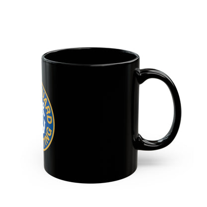 Coast Guard Recruiting (U.S. Coast Guard) Black Coffee Mug-The Sticker Space