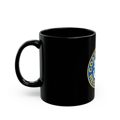 Coast Guard Recruiting (U.S. Coast Guard) Black Coffee Mug-The Sticker Space