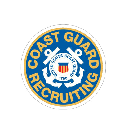 Coast Guard Recruiting (U.S. Coast Guard) STICKER Vinyl Die-Cut Decal-3 Inch-The Sticker Space