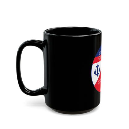 Coast Guard Seventh District (U.S. Coast Guard) Black Coffee Mug-The Sticker Space