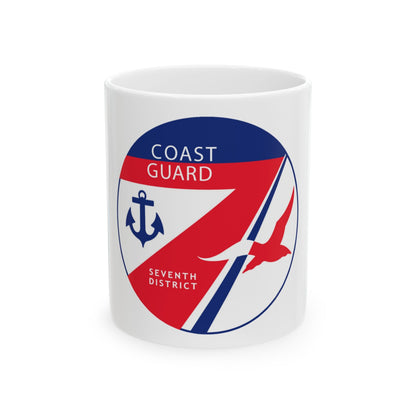 Coast Guard Seventh District (U.S. Coast Guard) White Coffee Mug