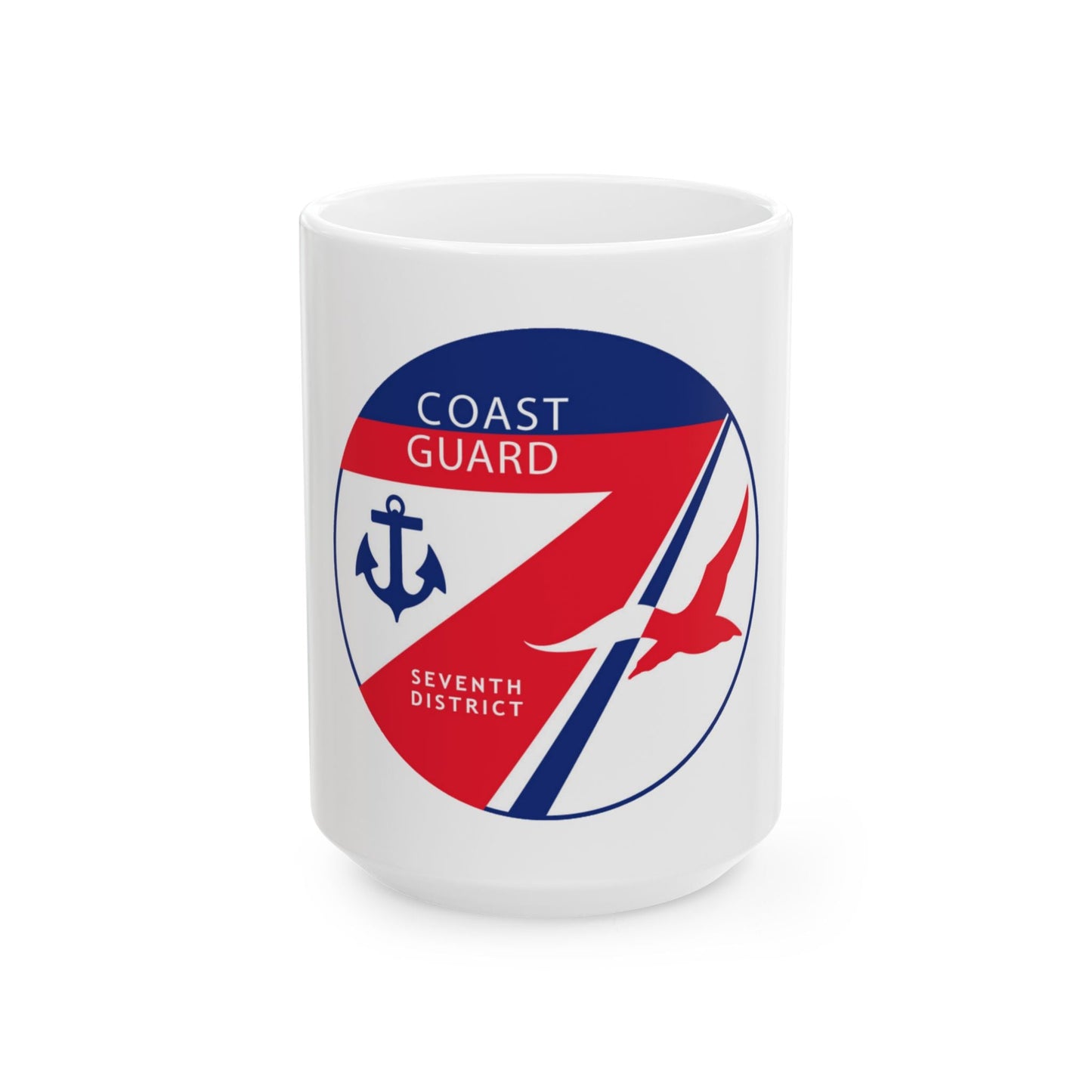 Coast Guard Seventh District (U.S. Coast Guard) White Coffee Mug