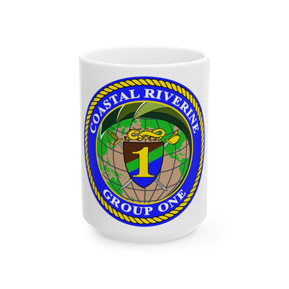 Coastal Riverine Group 1 (U.S. Navy) White Coffee Mug-15oz-The Sticker Space