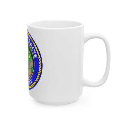 Coastal Riverine Group 1 (U.S. Navy) White Coffee Mug-The Sticker Space