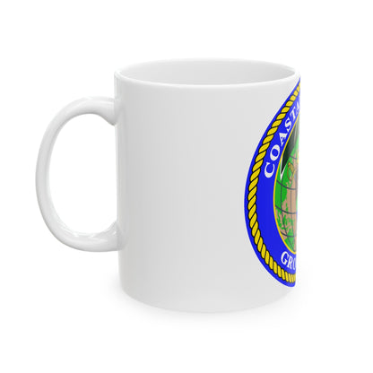 Coastal Riverine Group 1 (U.S. Navy) White Coffee Mug-The Sticker Space