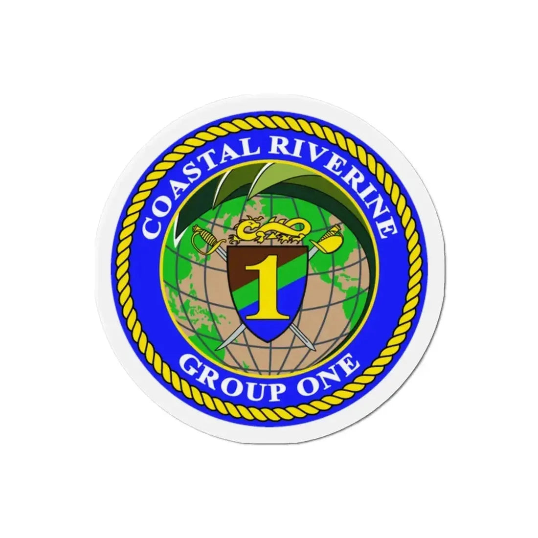 Coastal Riverine Group 1 (U.S. Navy) Refrigerator Magnet - The Sticker Space