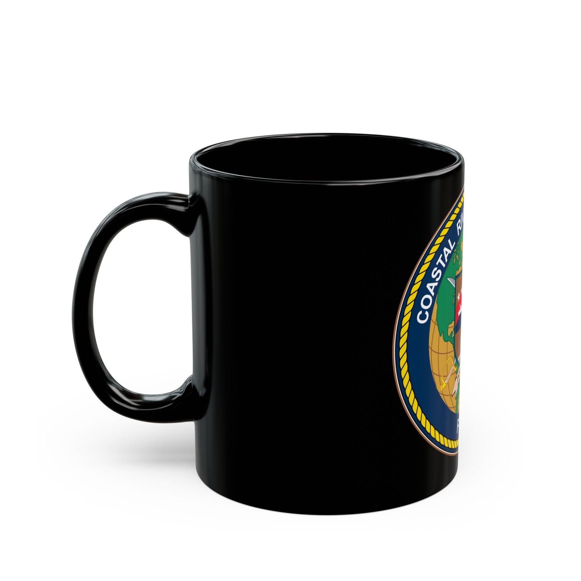 Coastal Riverine Sq 4 (U.S. Navy) Black Coffee Mug-The Sticker Space