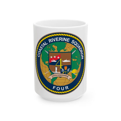 Coastal Riverine Sq 4 (U.S. Navy) White Coffee Mug-15oz-The Sticker Space