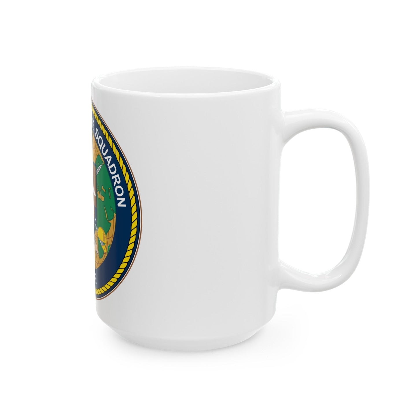 Coastal Riverine Sq 4 (U.S. Navy) White Coffee Mug-The Sticker Space