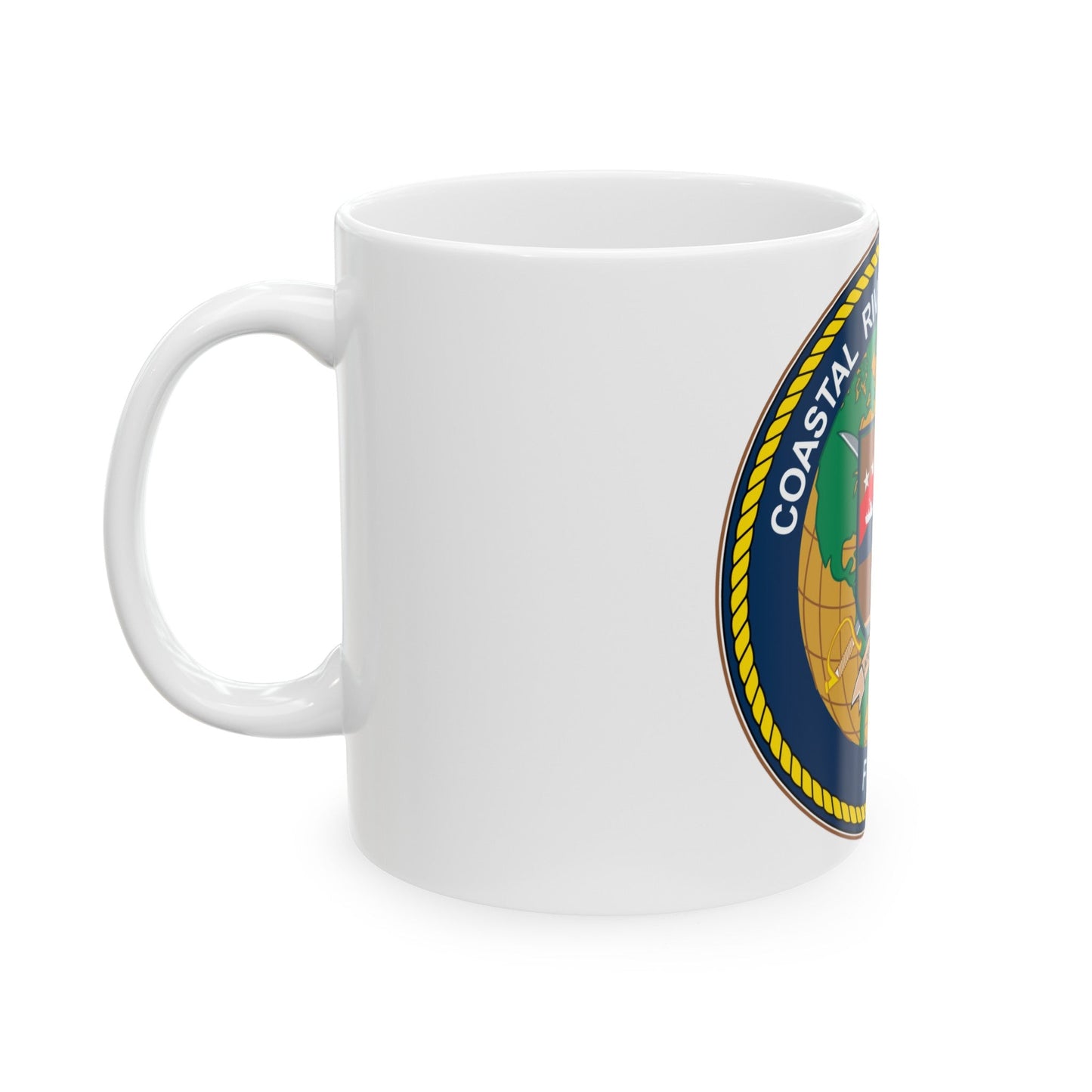 Coastal Riverine Sq 4 (U.S. Navy) White Coffee Mug-The Sticker Space