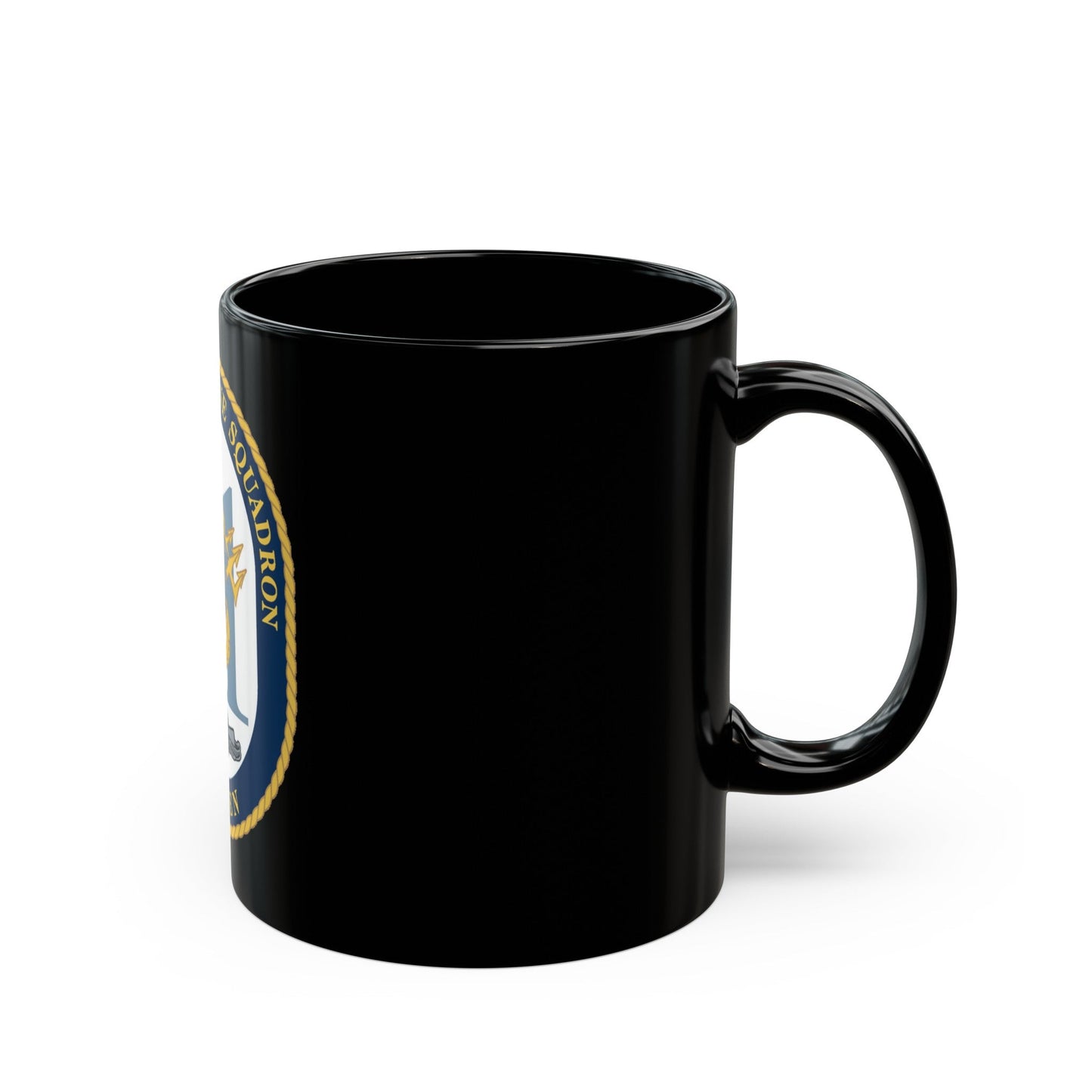 Coastal Riverine Sq Eleven (U.S. Navy) Black Coffee Mug-The Sticker Space