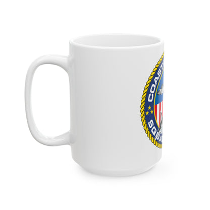 Coastal Riverine Squadron 10 (U.S. Navy) White Coffee Mug-The Sticker Space