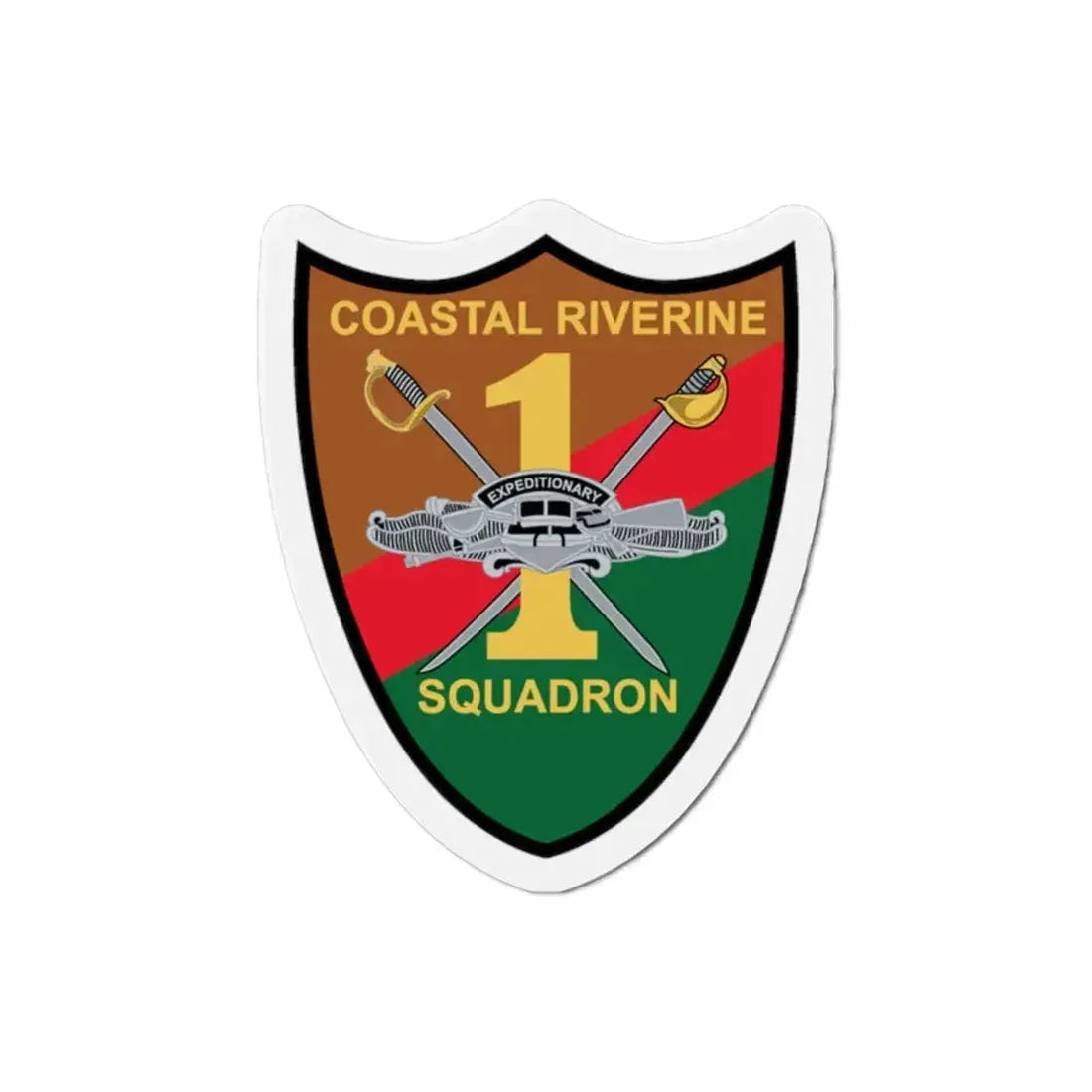 Coastal Riverine Squadron ONE (U.S. Navy) Refrigerator Magnet - The Sticker Space