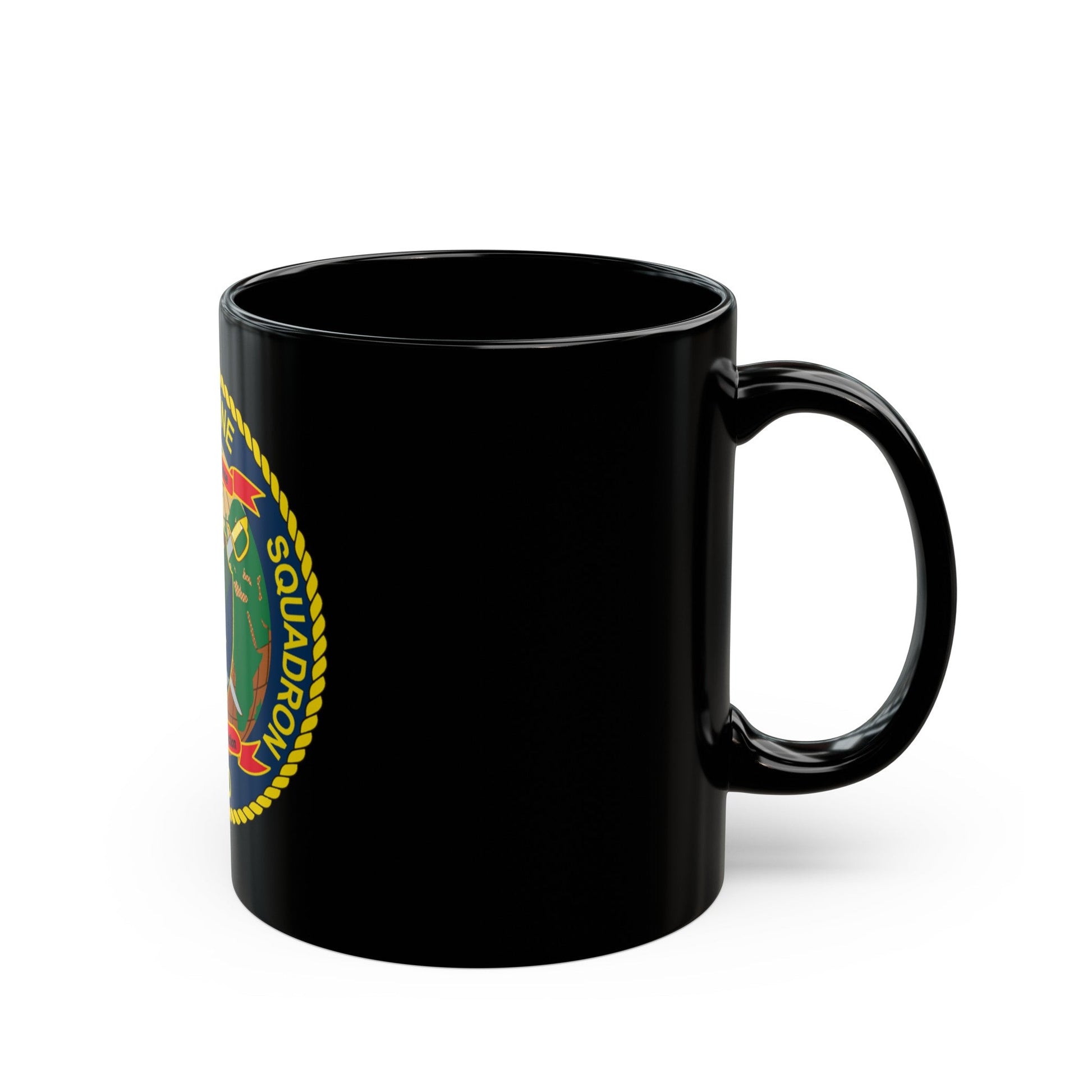 Coastal Riverine Squadron Two (U.S. Navy) Black Coffee Mug-The Sticker Space