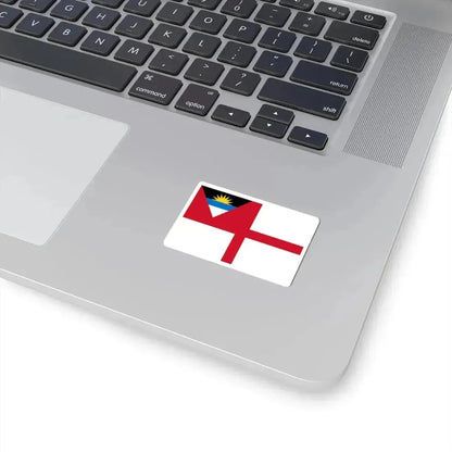 Coastguard Ensign of Antigua and Barbuda (Antigua and Barbuda) STICKER Vinyl Kiss-Cut Decal - The Sticker Space
