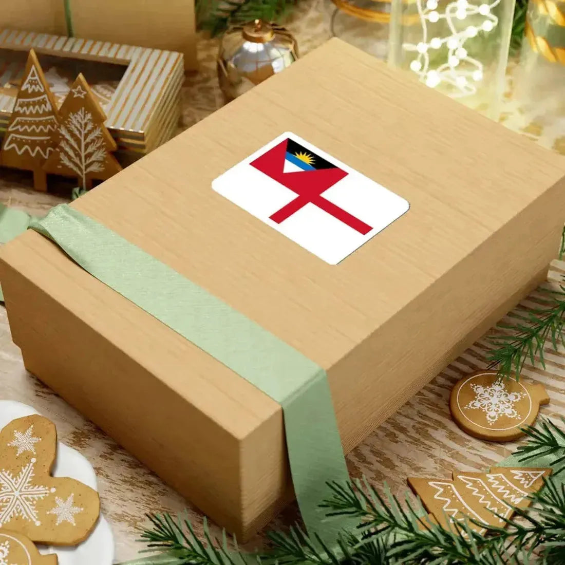 Coastguard Ensign of Antigua and Barbuda (Antigua and Barbuda) STICKER Vinyl Kiss-Cut Decal - The Sticker Space