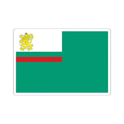 Coastguard Ensign of Bulgaria (Bulgaria) STICKER Vinyl Kiss-Cut Decal 6 Inch White - The Sticker Space