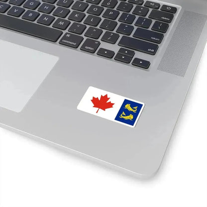 Coastguard Flag of Canada (Canada) STICKER Vinyl Kiss-Cut Decal - The Sticker Space