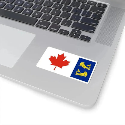 Coastguard Flag of Canada (Canada) STICKER Vinyl Kiss-Cut Decal - The Sticker Space