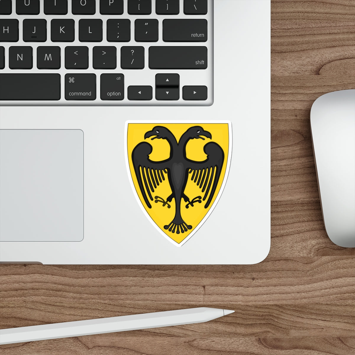 Coat and Shield of Arms of Otto IV, Holy Roman Emperor STICKER Vinyl Die-Cut Decal-The Sticker Space