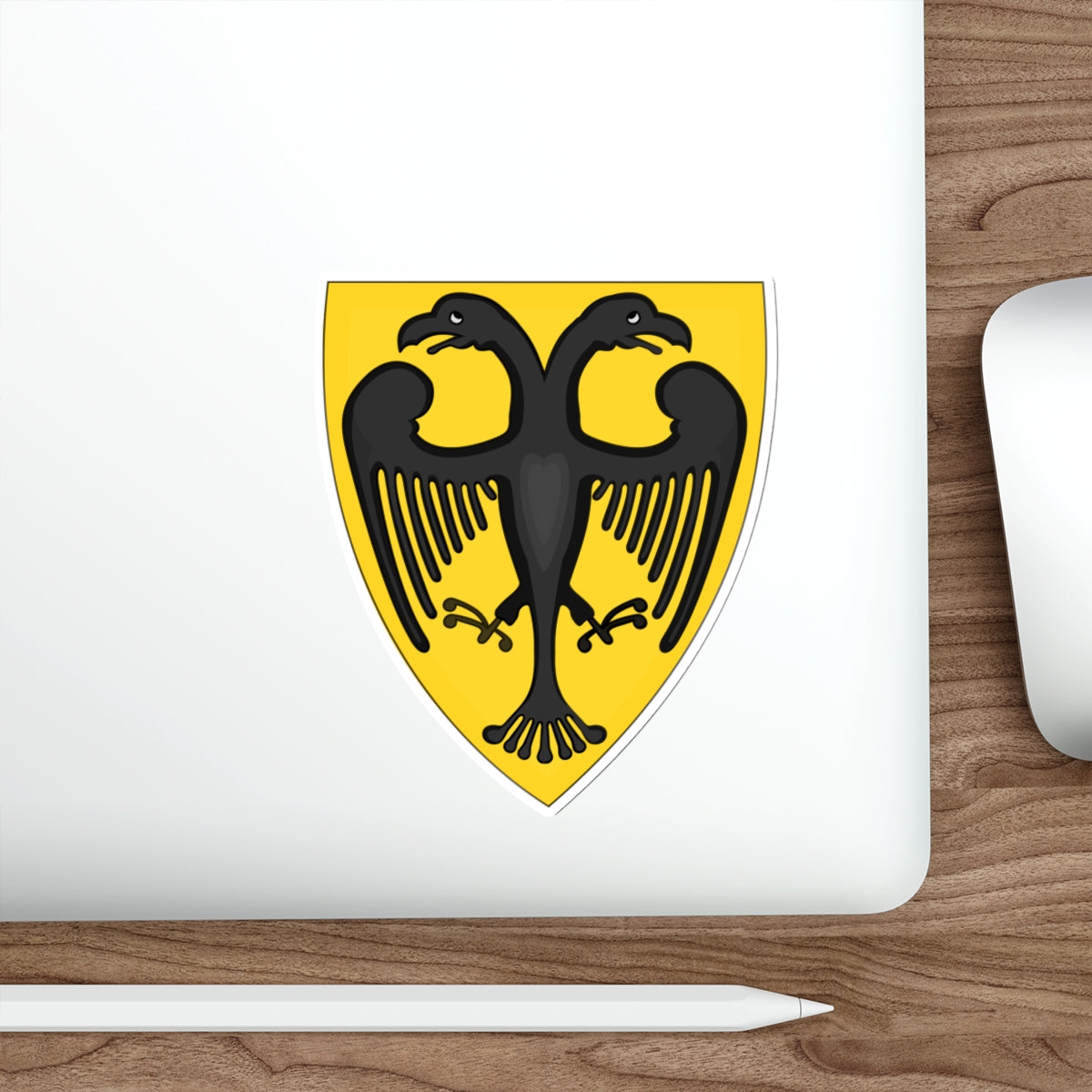 Coat and Shield of Arms of Otto IV, Holy Roman Emperor STICKER Vinyl Die-Cut Decal-The Sticker Space