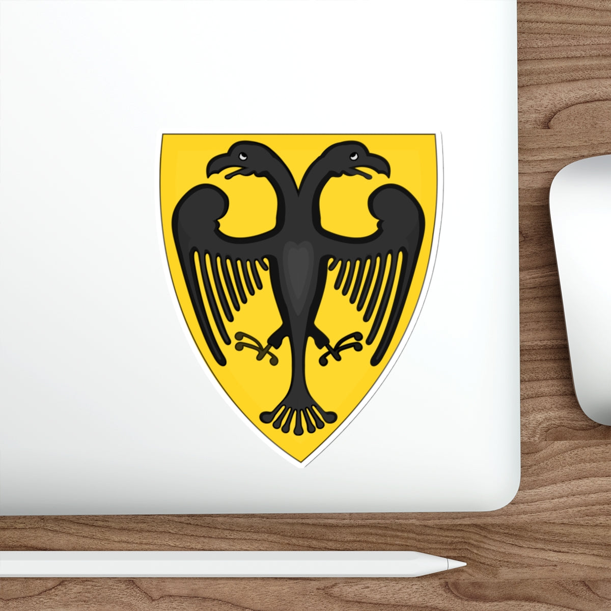 Coat and Shield of Arms of Otto IV, Holy Roman Emperor STICKER Vinyl Die-Cut Decal-The Sticker Space