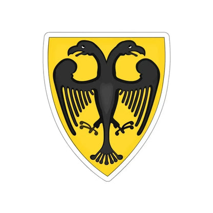 Coat and Shield of Arms of Otto IV, Holy Roman Emperor STICKER Vinyl Die-Cut Decal 3 Inch - The Sticker Space