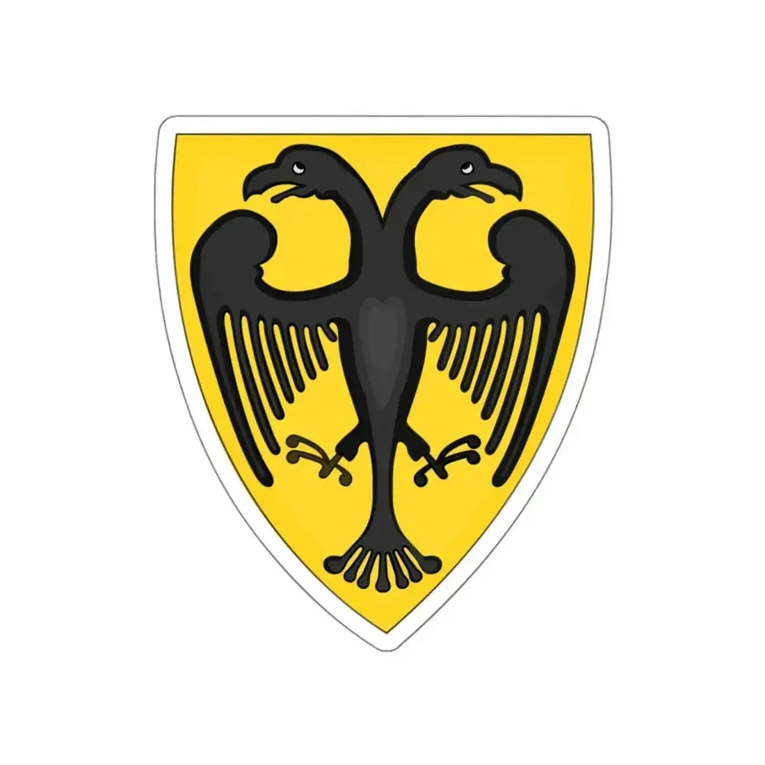 Coat and Shield of Arms of Otto IV, Holy Roman Emperor STICKER Vinyl Die-Cut Decal 4 Inch - The Sticker Space