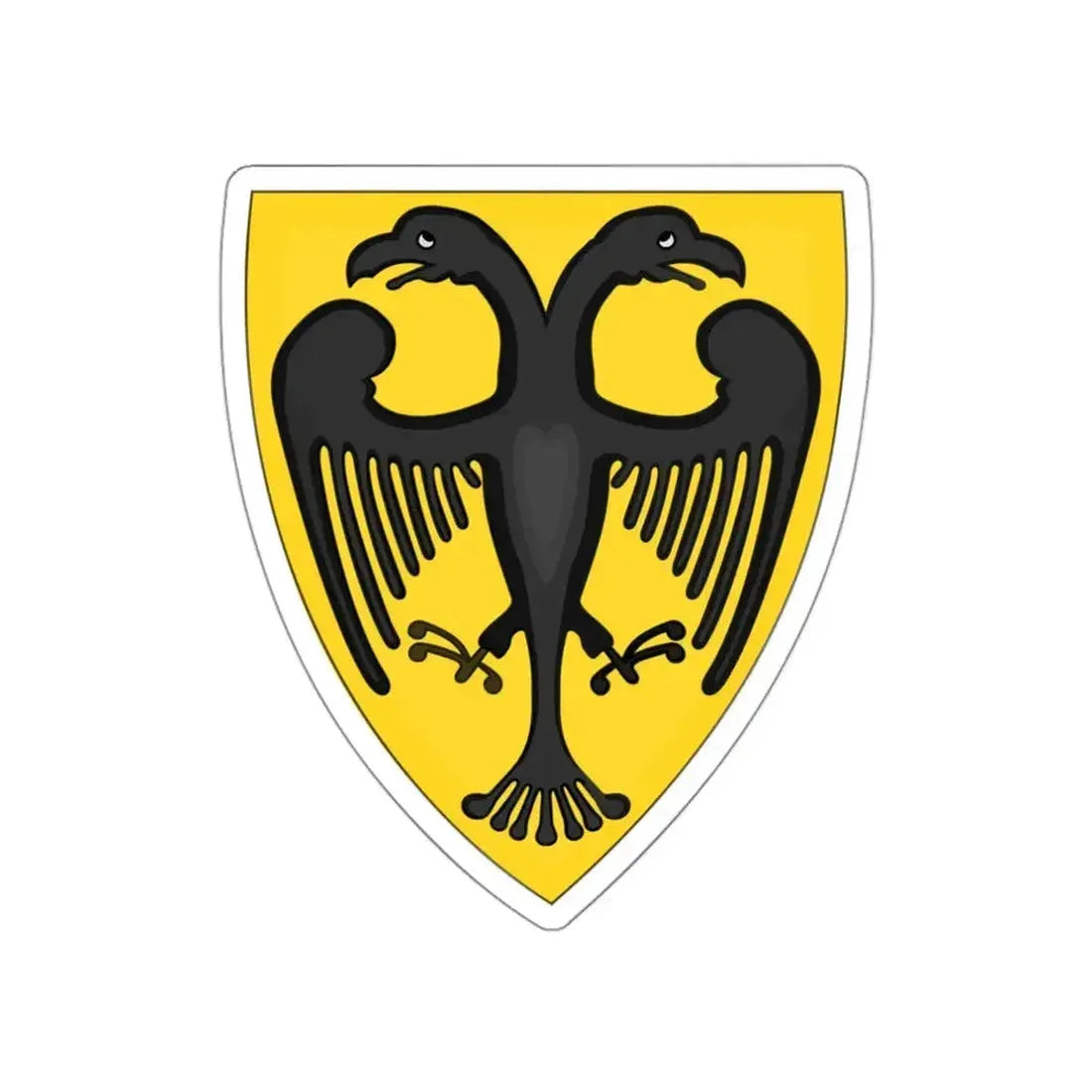 Coat and Shield of Arms of Otto IV, Holy Roman Emperor STICKER Vinyl Die-Cut Decal - The Sticker Space