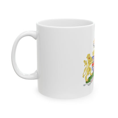 Coat of Arms Adelaida Australia - White Coffee Mug-The Sticker Space