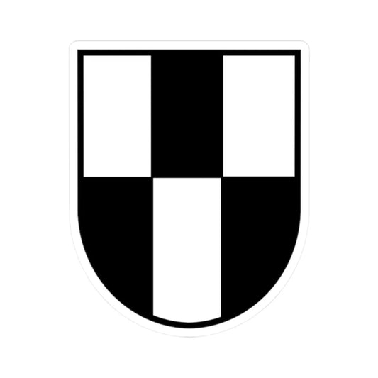 Coat of arms Aistersheim (Austria) (Coat of Arms) STICKER Vinyl Kiss-Cut Decal 2 Inch White - The Sticker Space